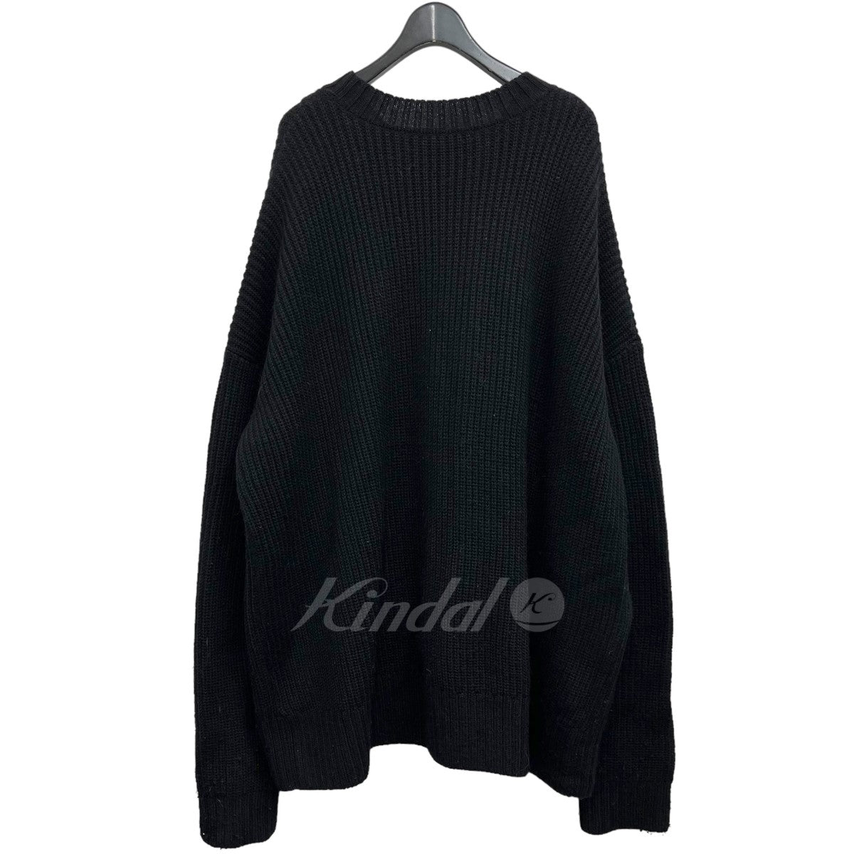 JOHN LAWRENCE SULLIVAN(ジョンローレンスサリバン) ｢FRONT SIDE BUTTONED CN SWEATER｣ サイドボタンニット 4B001-0120-36 ブラック サイズ S｜【公式】カインドオルオンライン ブランド古着・中古通販【kindal】