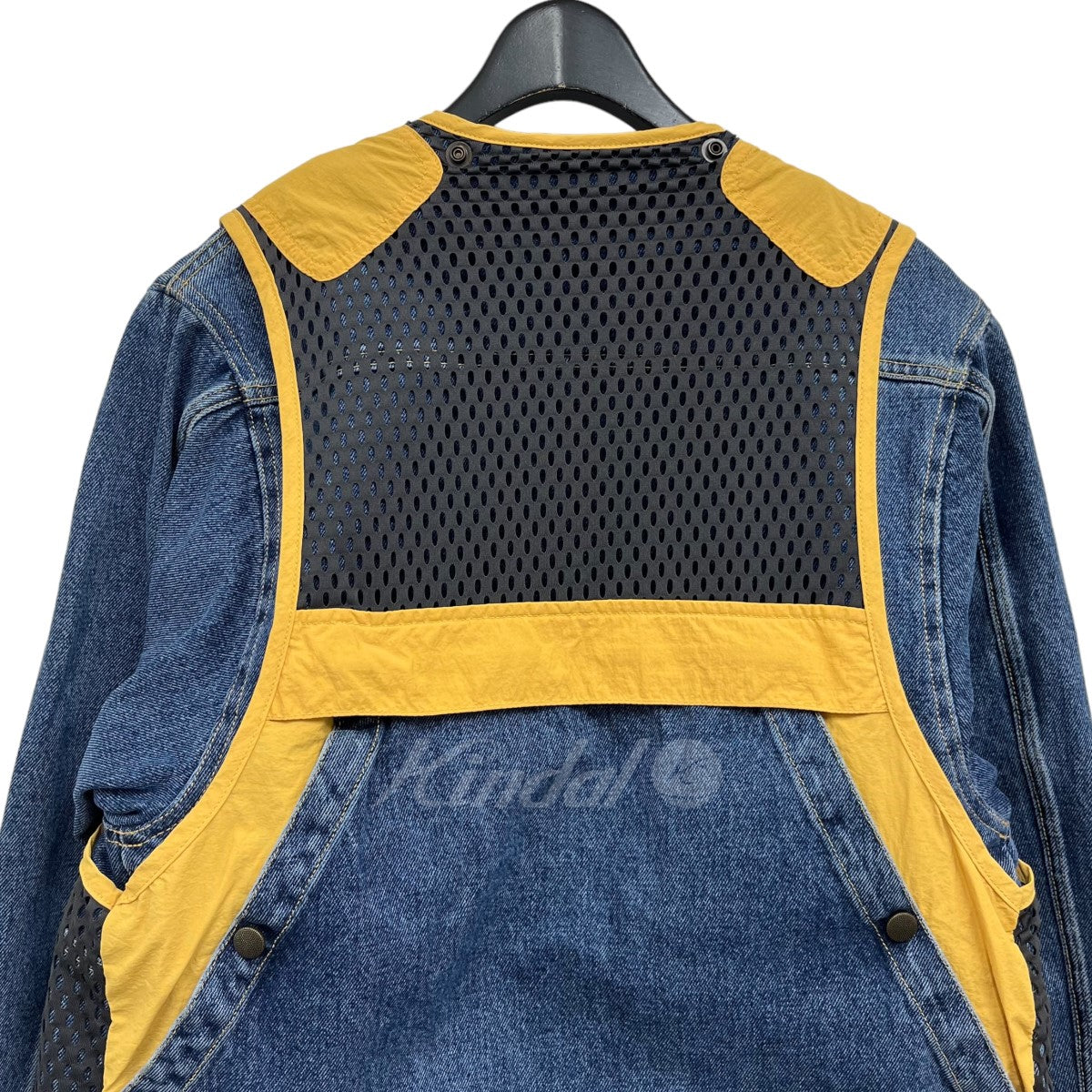 DIESEL × GR-Uniforma ベストデニムドッキングジャケット インディゴ 