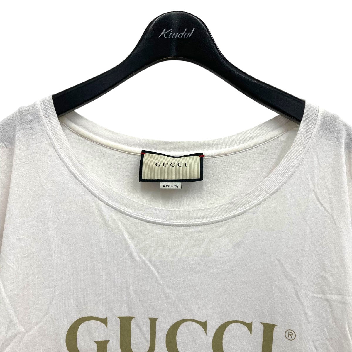 GUCCI(グッチ) ロゴウォッシュドオーバーサイズTシャツ 440103X3F05