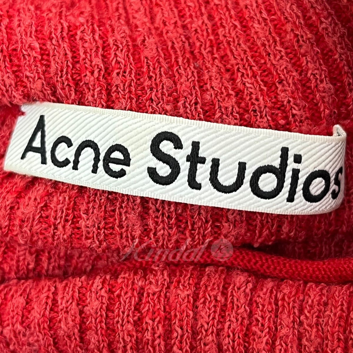 ACNE STUDIOS(アクネストゥディオズ) タートルネックニット FN-MN-KNIT000354 レッド サイズ  M｜【公式】カインドオルオンライン ブランド古着・中古通販【kindal】