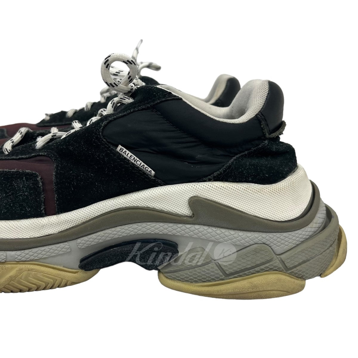 BALENCIAGA(バレンシアガ) 「Triple S」 スニーカー 514008 ブラック サイズ 15｜【公式】カインドオルオンライン  ブランド古着・中古通販【kindal】