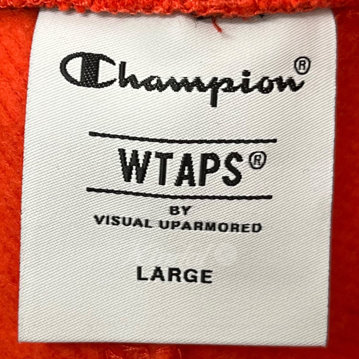 WTAPS × Champion スウェットパンツ C8-Z210 オレンジ サイズ 13 