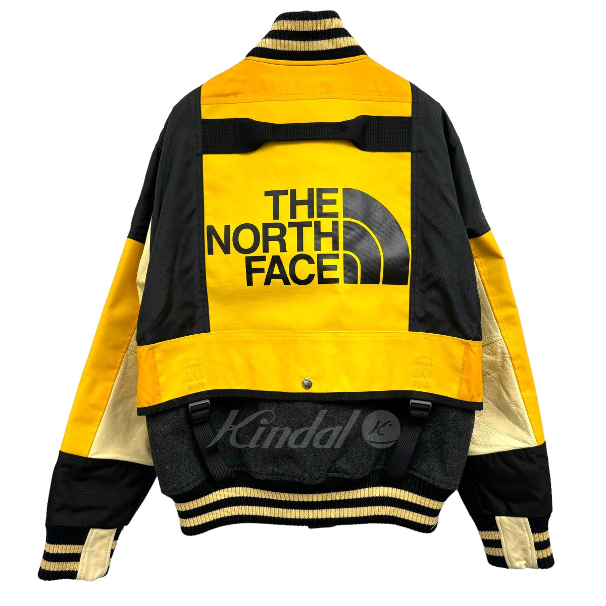 CDG JUNYA WATANABE MAN×THE NORTH FACE スタジャン WT-J109 グレー×イエロー サイズ  M｜【公式】カインドオルオンライン ブランド古着・中古通販【kindal】