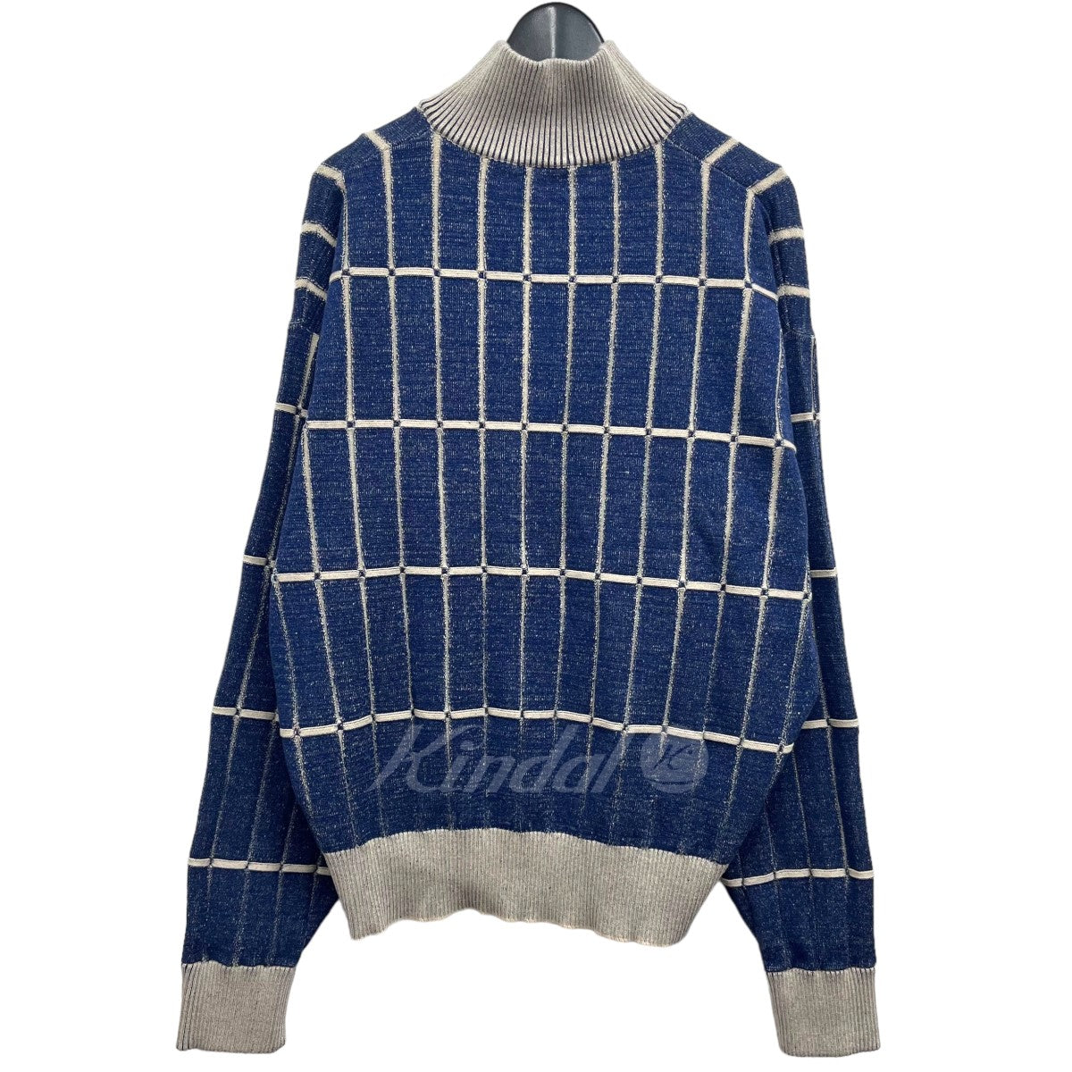 JACQUEMUS(ジャックムス) ハーフジップニット ネイビー サイズ 13｜【公式】カインドオルオンライン ブランド古着・中古通販【kindal】