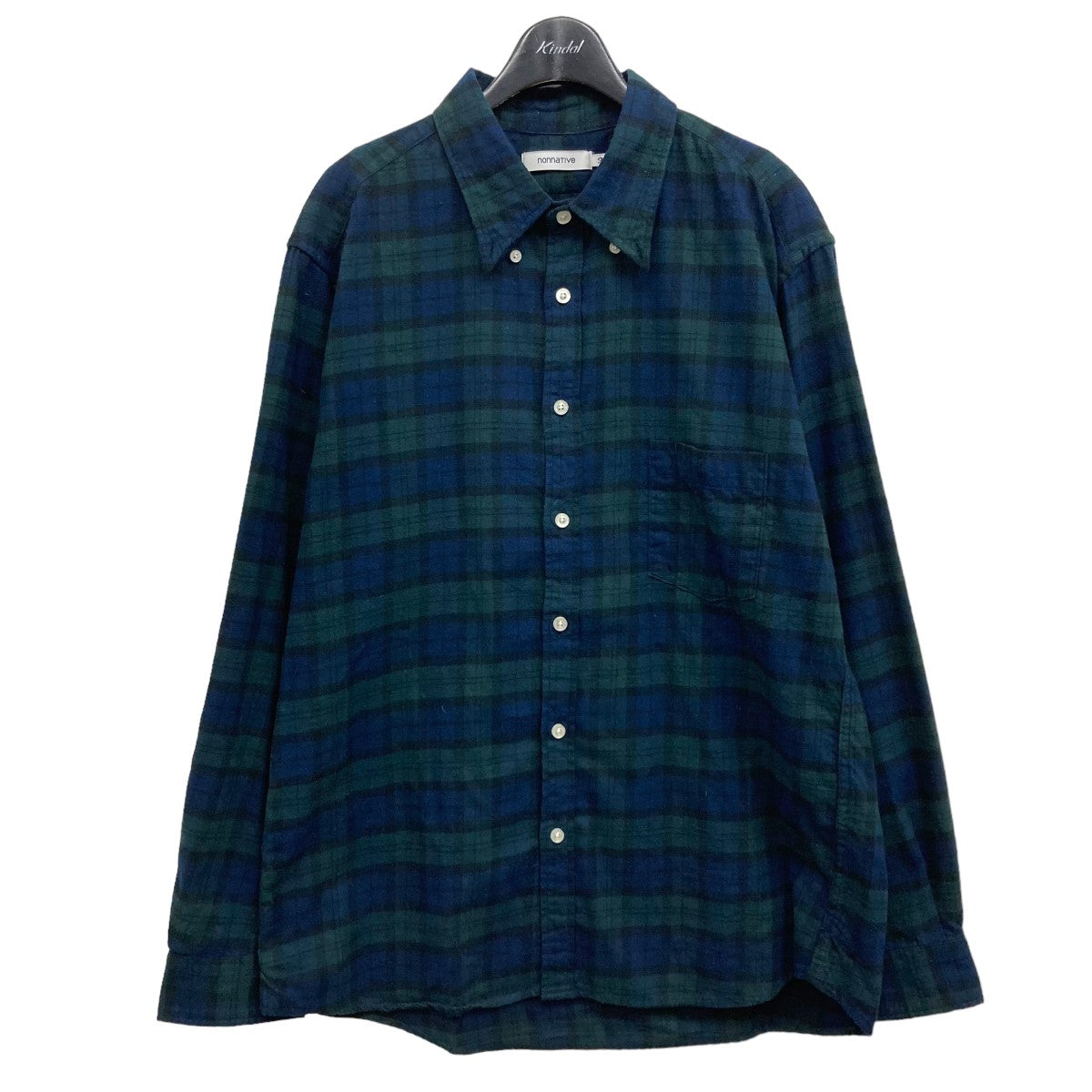 「DWELLER B．D． SHIRT COTTON TARTAN CHECK」チェックシャツ