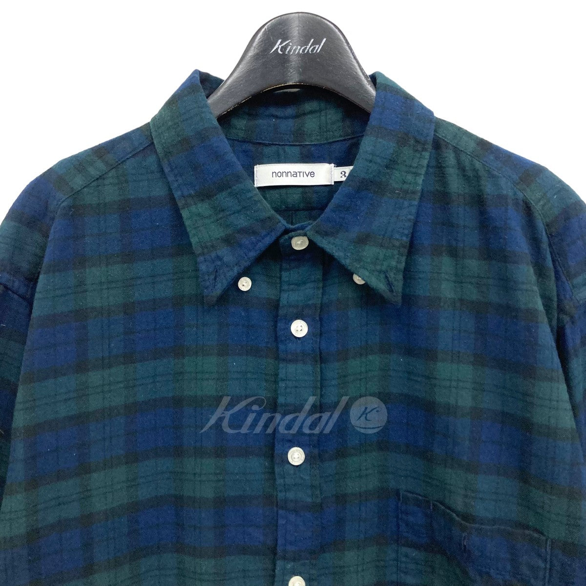 「DWELLER B．D． SHIRT COTTON TARTAN CHECK」チェックシャツ