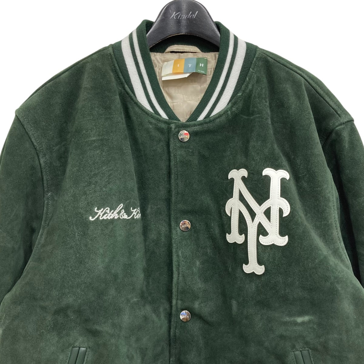 KITH(キス) ×MLB New Yorkスエードボンバージャケット