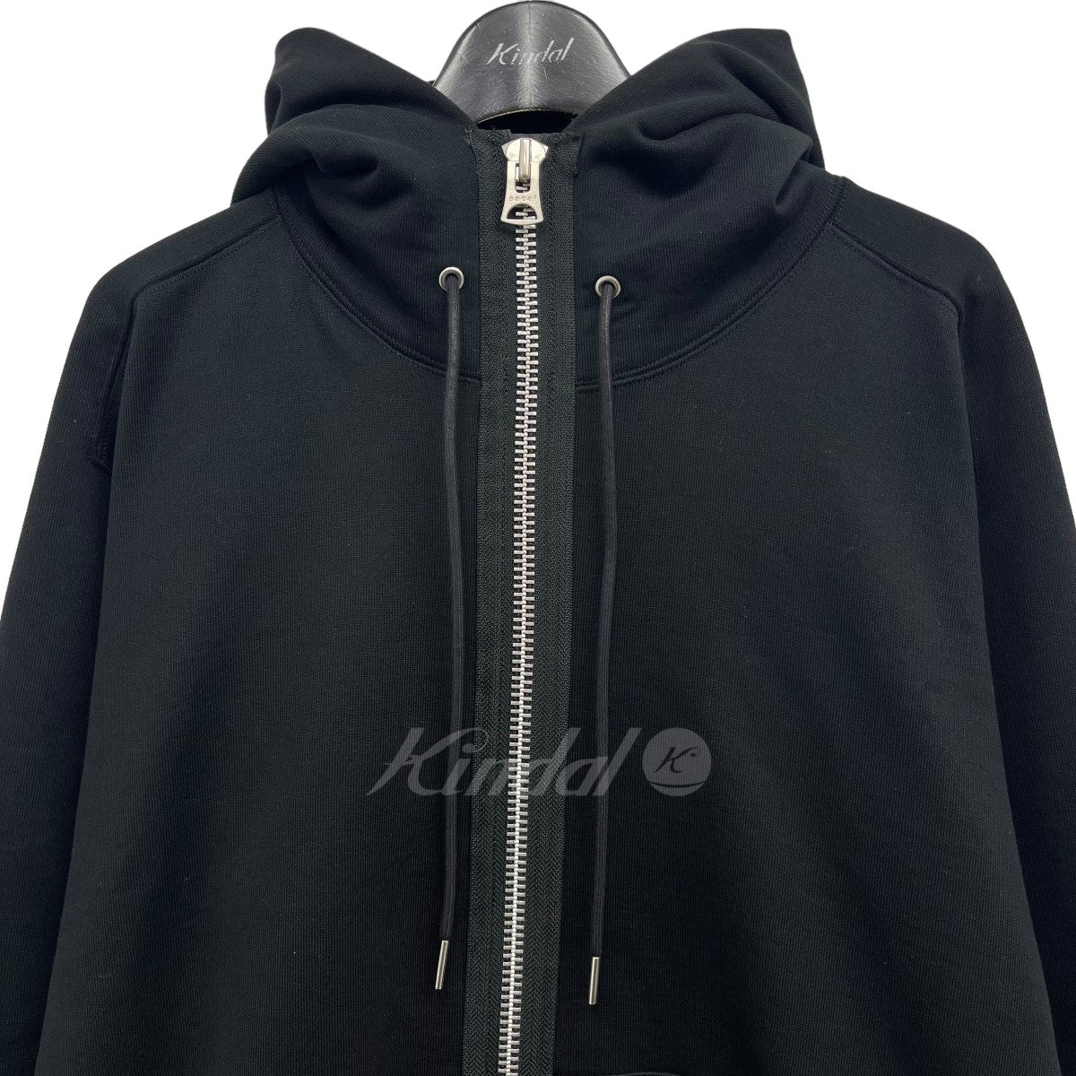 sacai(サカイ) 2024SS｢s Sweat Jersey Hoodie｣パーカー SCM-069 ブラック サイズ  2｜【公式】カインドオルオンライン ブランド古着・中古通販【kindal】