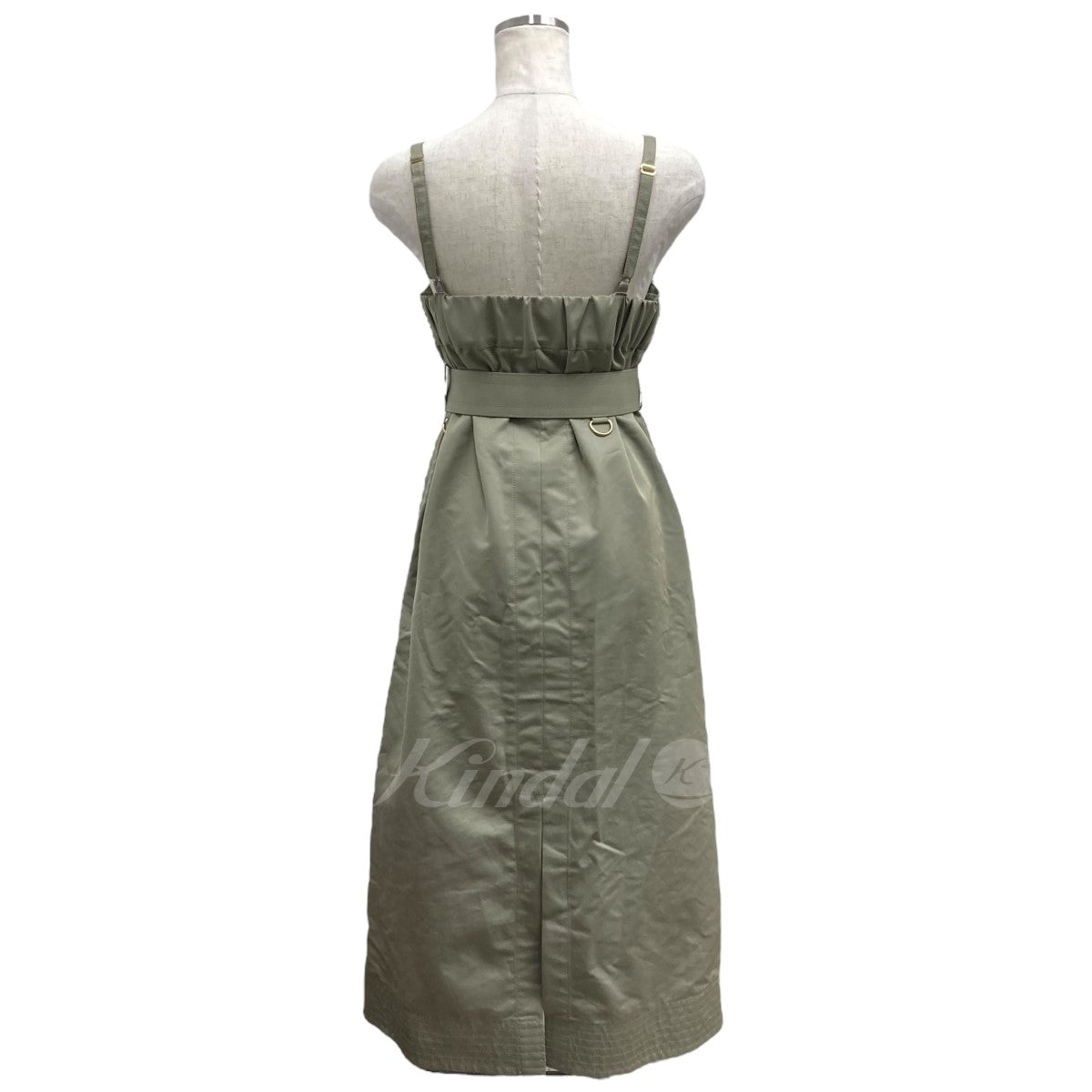 sacai(サカイ) 2023SS｢Cotton Gabardine Dress｣ ミリタリーワンピース 