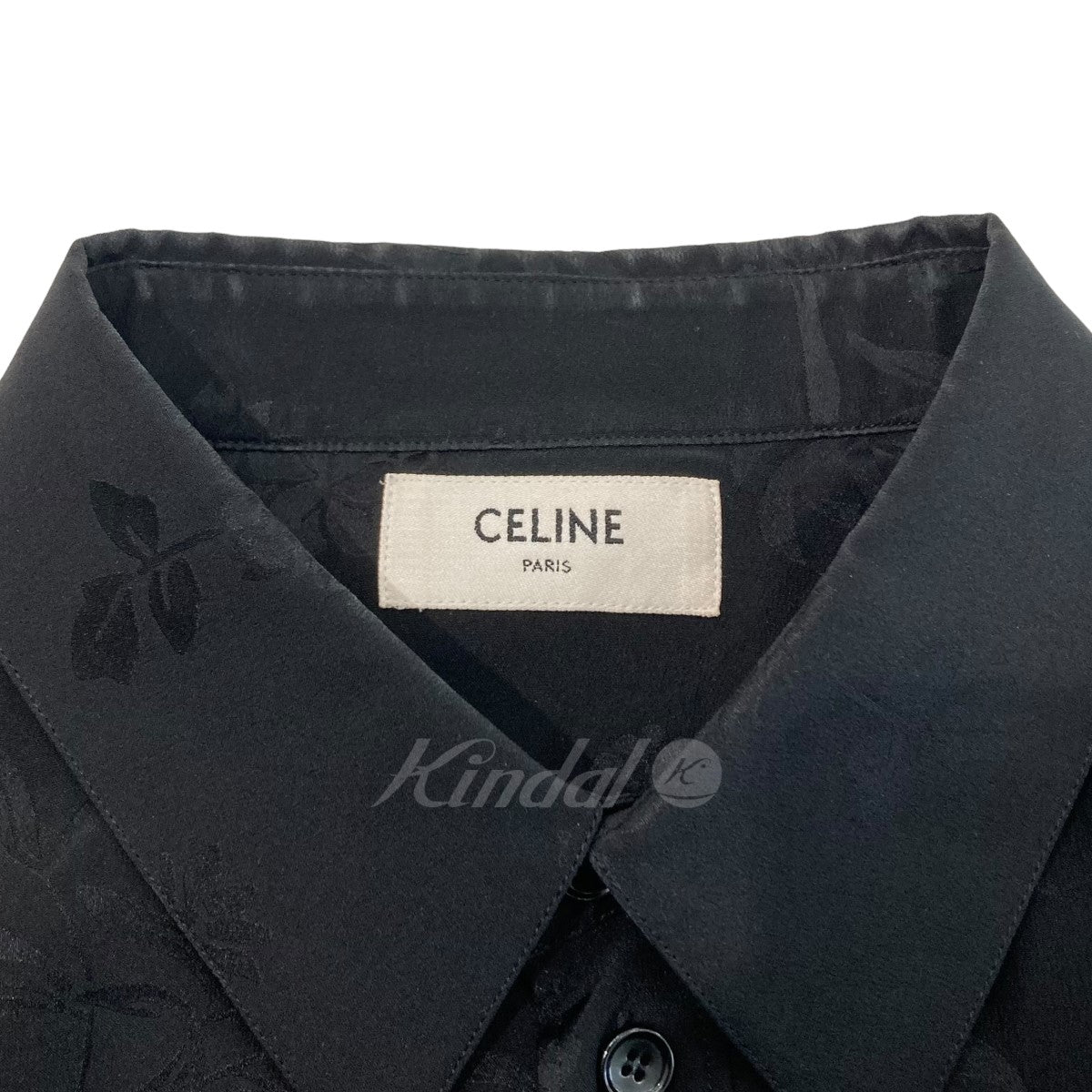 CELINE(セリーヌ) ｢CLASSIC SHIRT IN JACQUARD SILK｣シルクシャツ