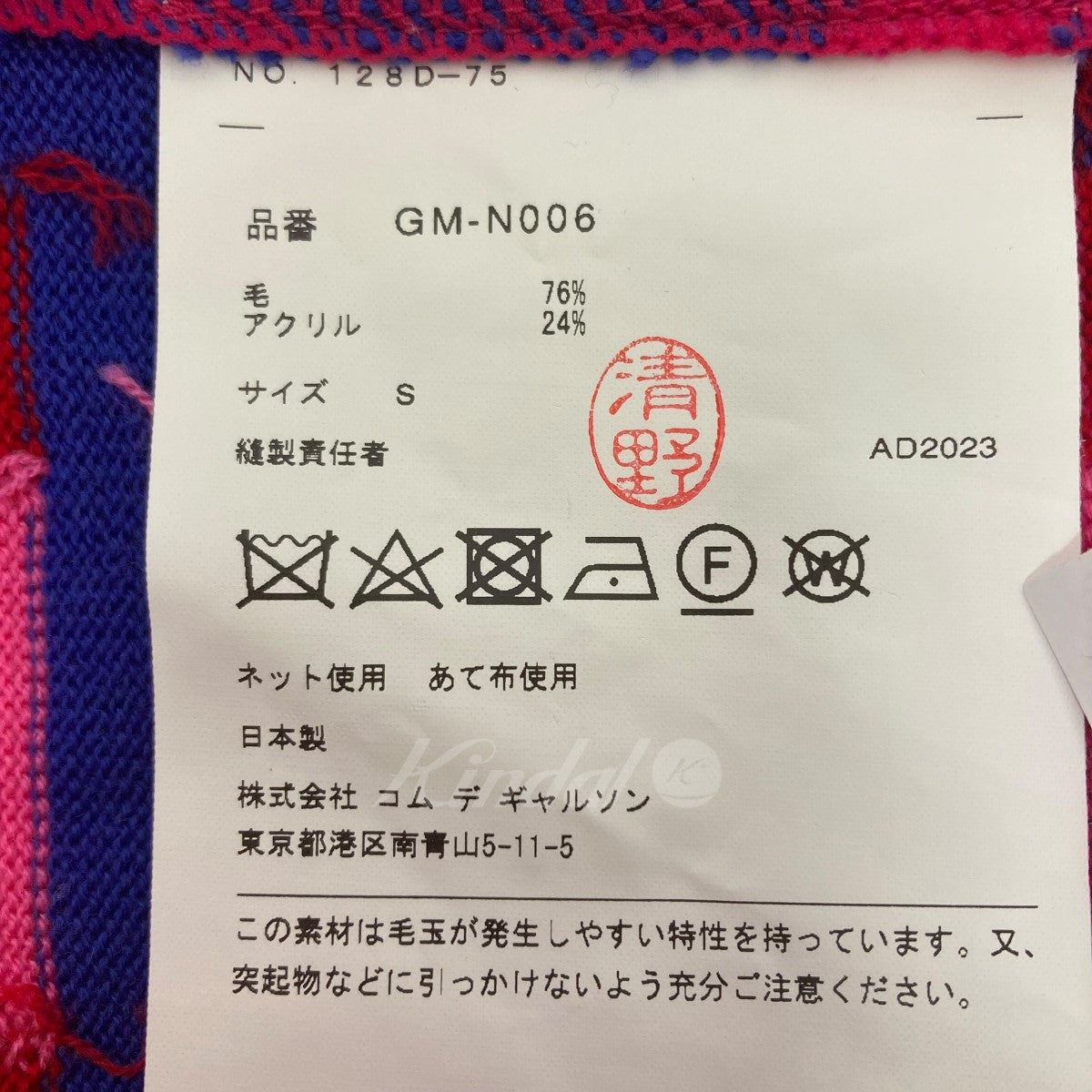 COMME des GARCONS(コムデギャルソン) 2024SS チェックニット GM