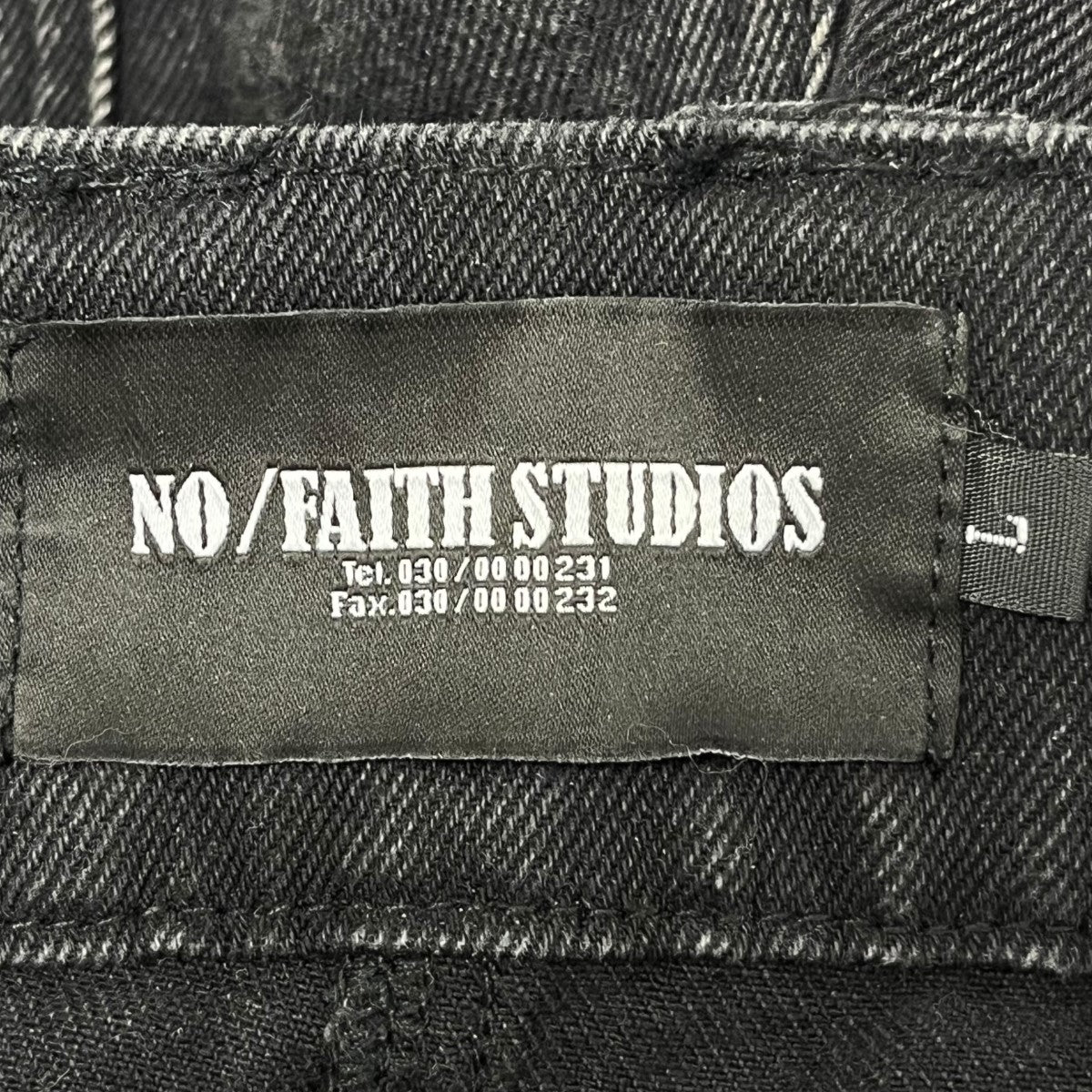 NO／FAITH STUDIOS(ノーフェイスストゥディオス) CARGO DENIM PANTS ...