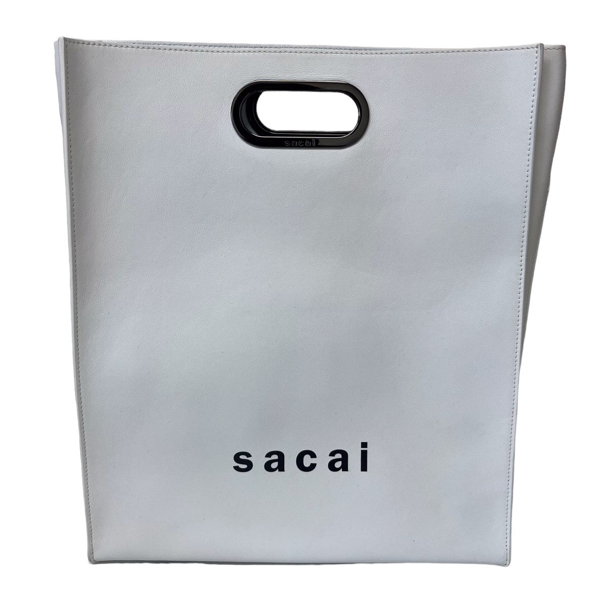 sacai(サカイ) New Shopper Bag Medium 2WAYトートバッグ S065-01 ホワイト｜【公式】カインドオルオンライン  ブランド古着・中古通販【kindal】