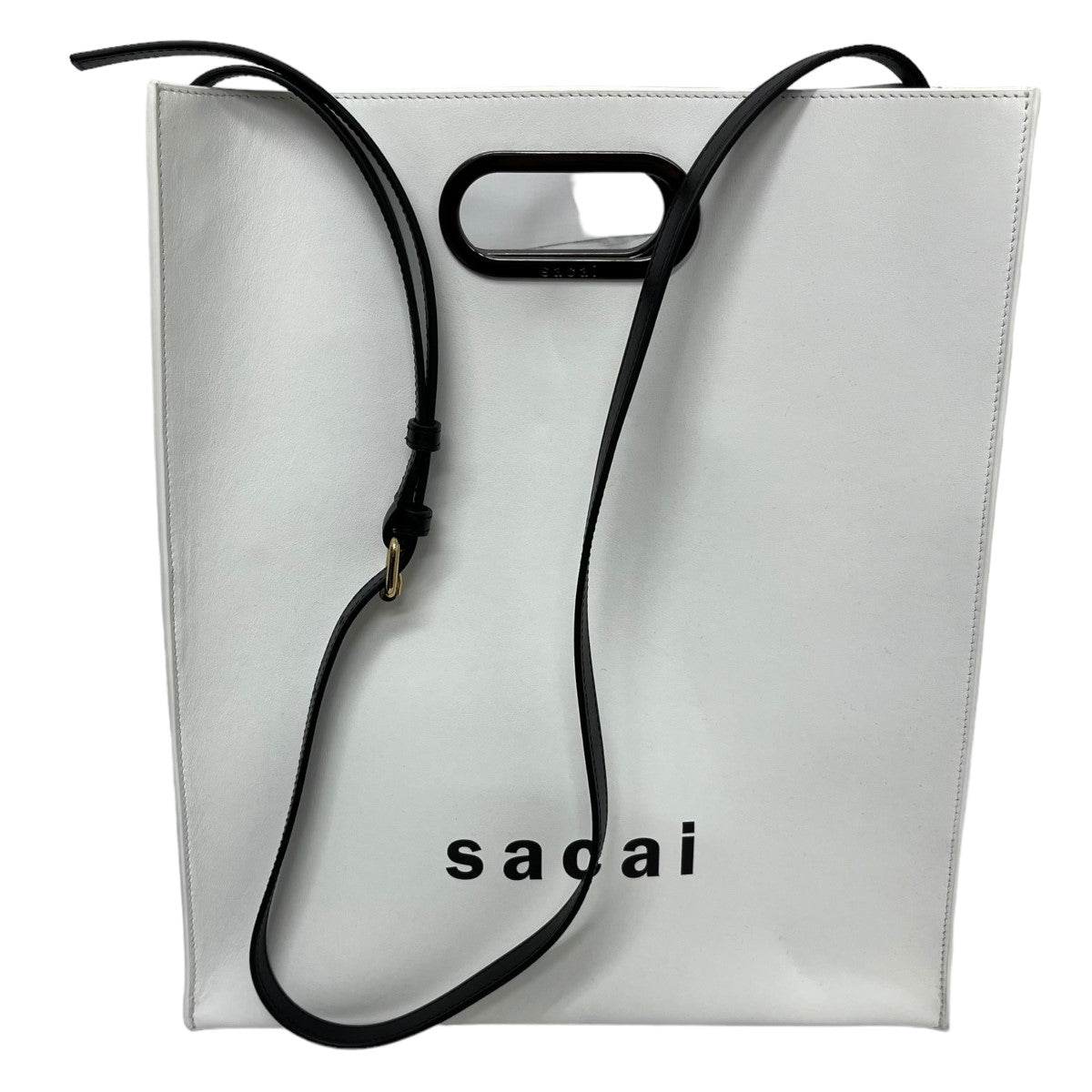 サカイのNew Shopper Bag Medium 2WAYトートバッグです。 sacai バッグ 古着・中古アイテム