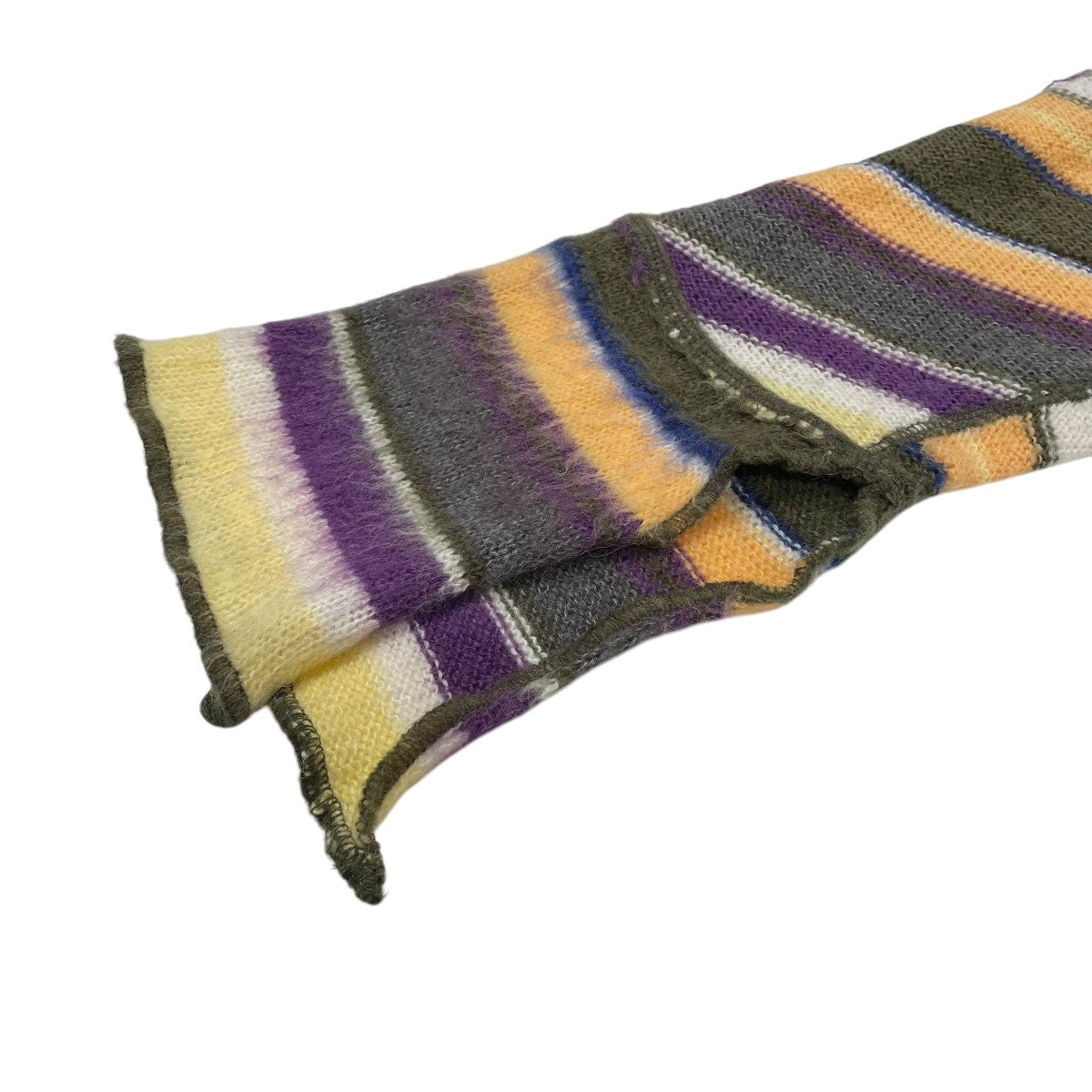 PERVERZE(パーバーズ) マルチボーダーニット 0121030504 イエロー