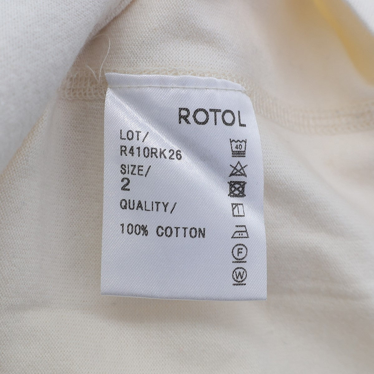 TURTLE L／S TEEタートルネックロングスリーブTシャツR410RK26