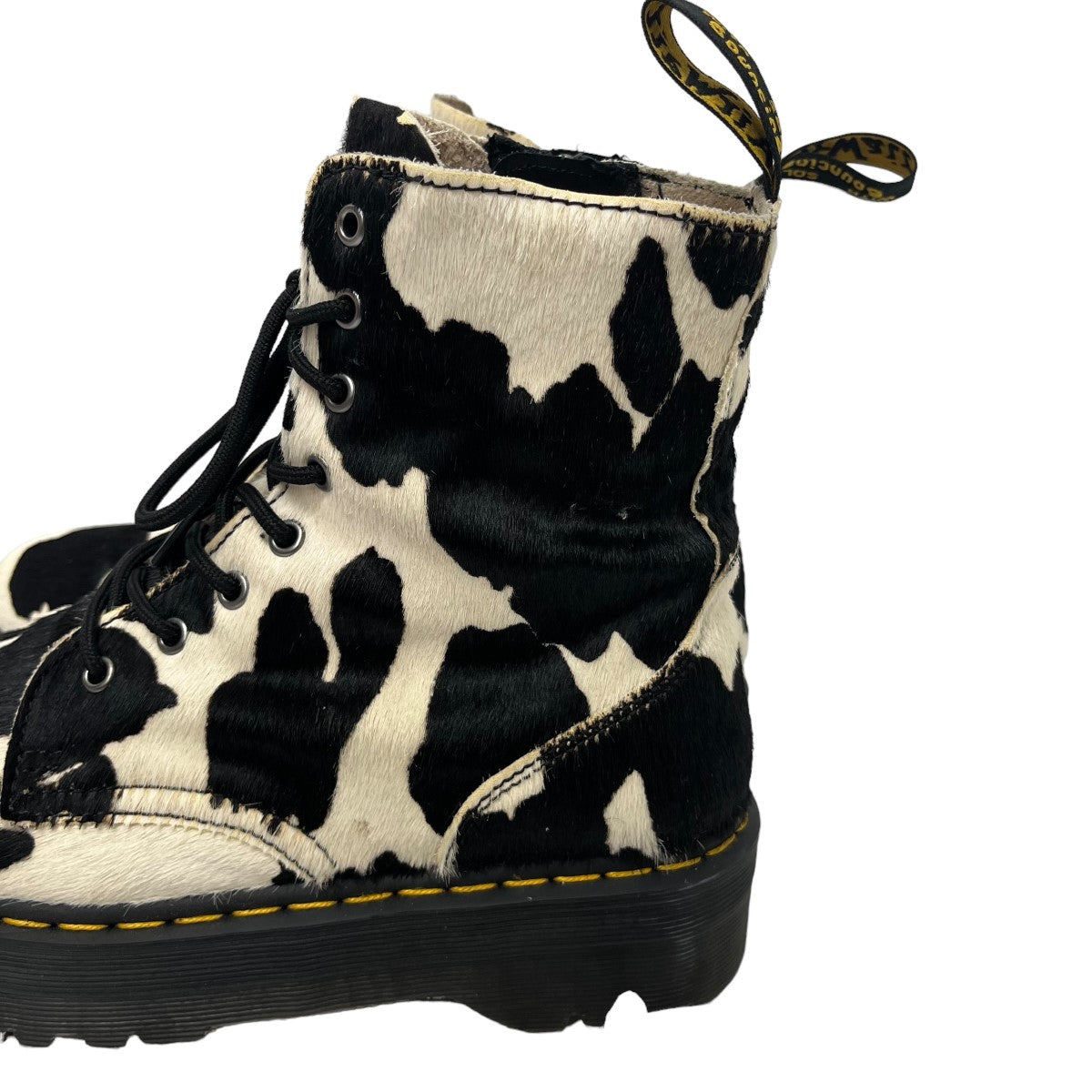 Dr．Martens(ドクターマーチン) JADON COW PRINT 8ホールブーツ ...