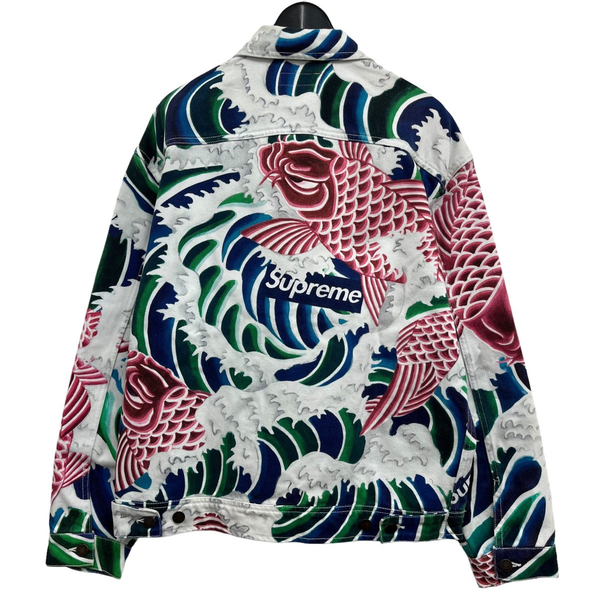 Supreme(シュプリーム) Waves Work Jacket ジャケット ホワイト サイズ ...