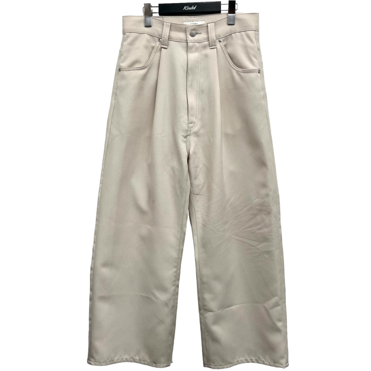 Jieda(ジエダ) 2023SS WIDE ONE TUCK STRAIGHT PANTS パンツ jie-23S-PT02-A アイボリー サイズ  16｜【公式】カインドオルオンライン ブランド古着・中古通販【kindal】