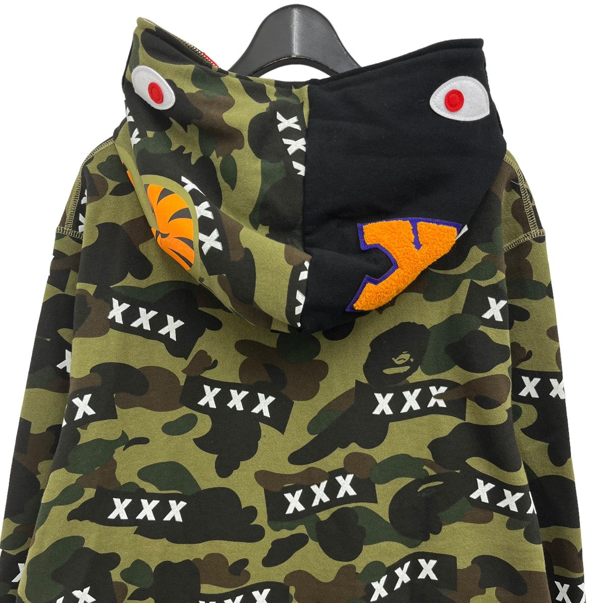 A BATHING APE×GOD SELECTION XXX SHARK FULL ZIP HOODIEシャーク ...