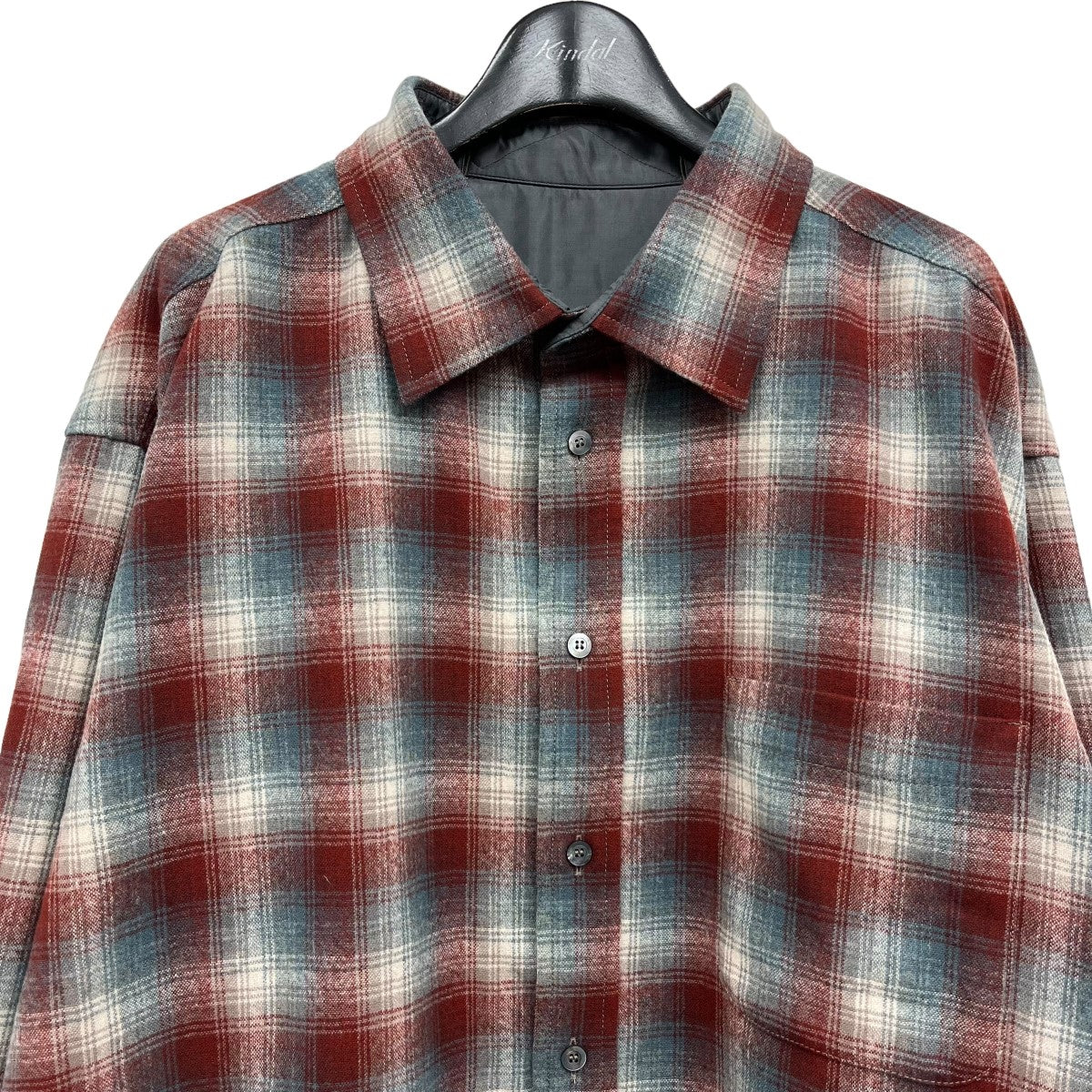 Maison Margiela×PENDLETON 2023AW ウールチェックシャツ の古着・中古アイテム