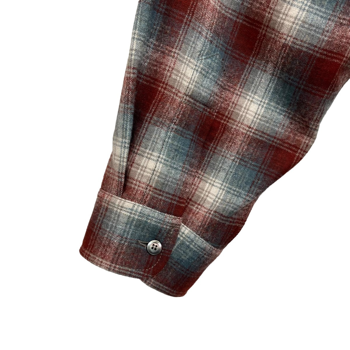Maison Margiela×PENDLETON 2023AW ウールチェックシャツ の古着・中古アイテム