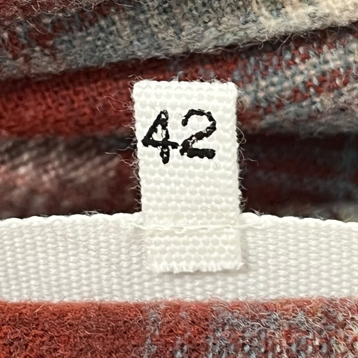 Maison Margiela×PENDLETON 2023AW ウールチェックシャツ の古着・中古アイテム