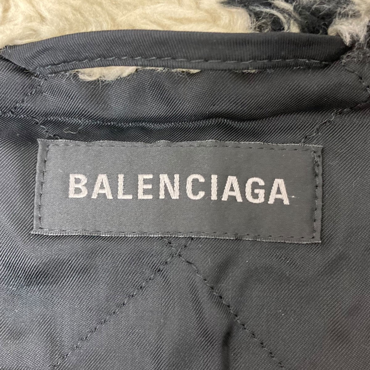 BALENCIAGA(バレンシアガ) フリースジャケット 622957 ブラック×イエロー サイズ 32｜【公式】カインドオルオンライン  ブランド古着・中古通販【kindal】