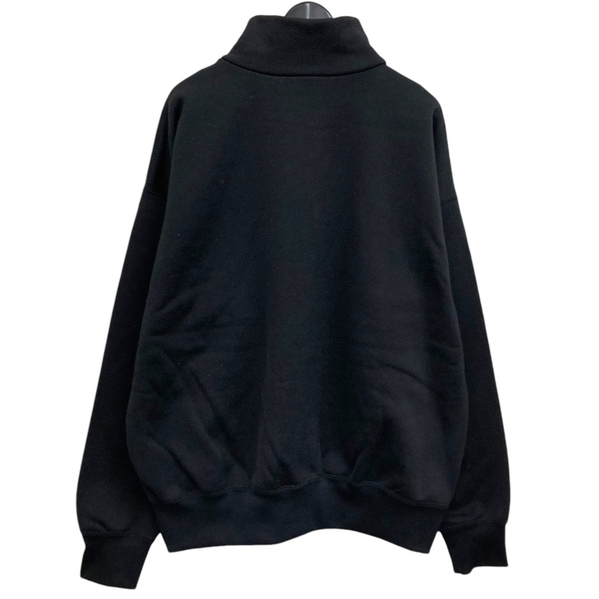 AURALEE(オーラリー) BAGGY POLYESTER SWEAT HALF ZIP P O ハーフジッププルオーバー