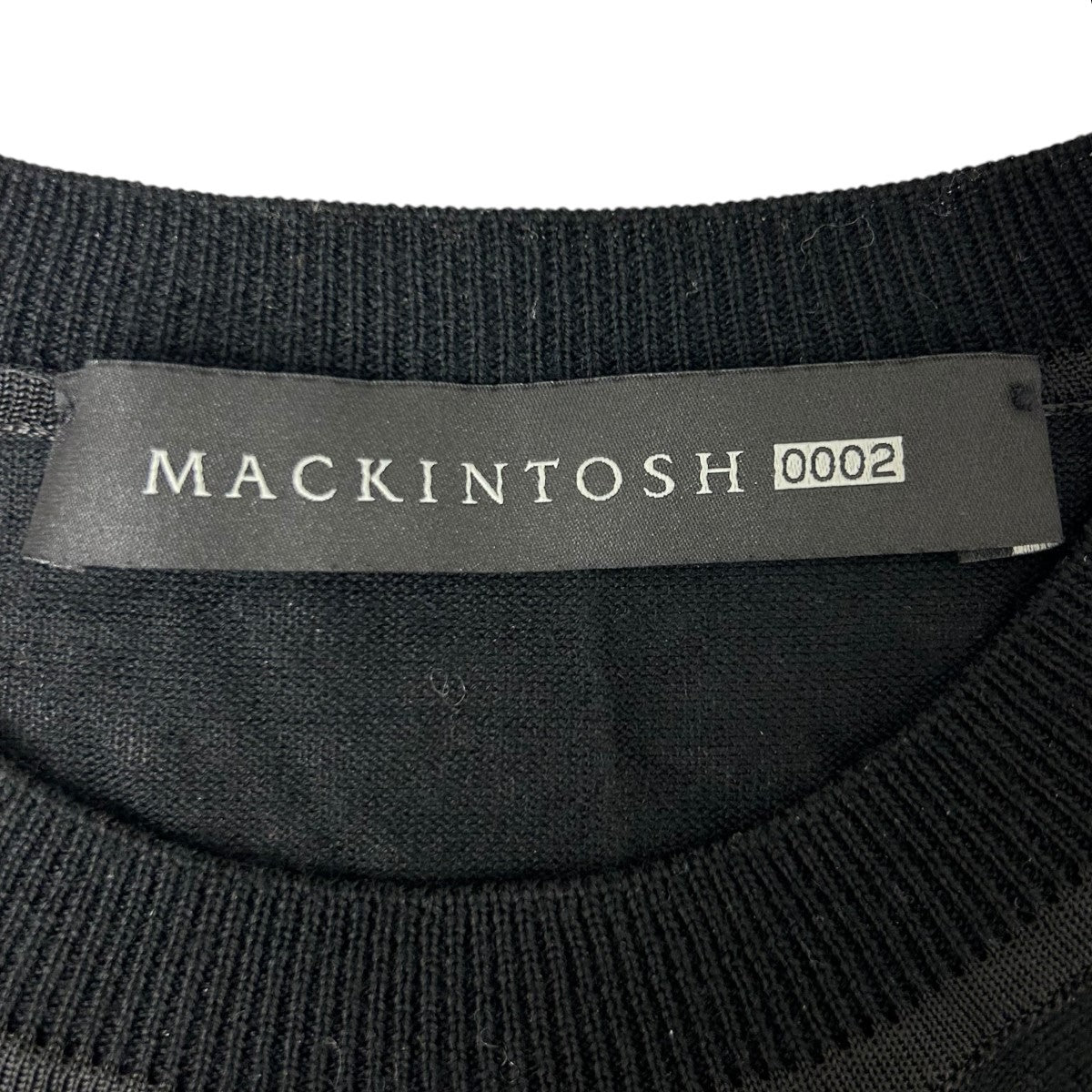 MACKINTOSH×Kiko Kostadinov 19SS ニット K18SS-027 ブラック サイズ S｜【公式】カインドオルオンライン  ブランド古着・中古通販【kindal】