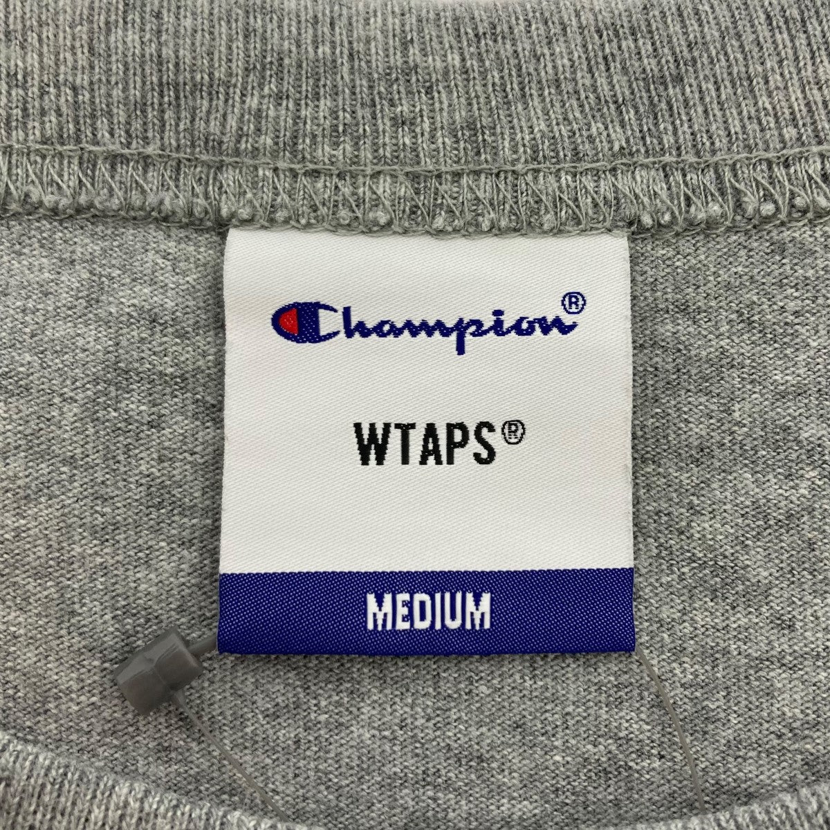 WTAPS×Champion ロングスリーブTシャツ C8-T410 グレー サイズ 15｜【公式】カインドオルオンライン  ブランド古着・中古通販【kindal】
