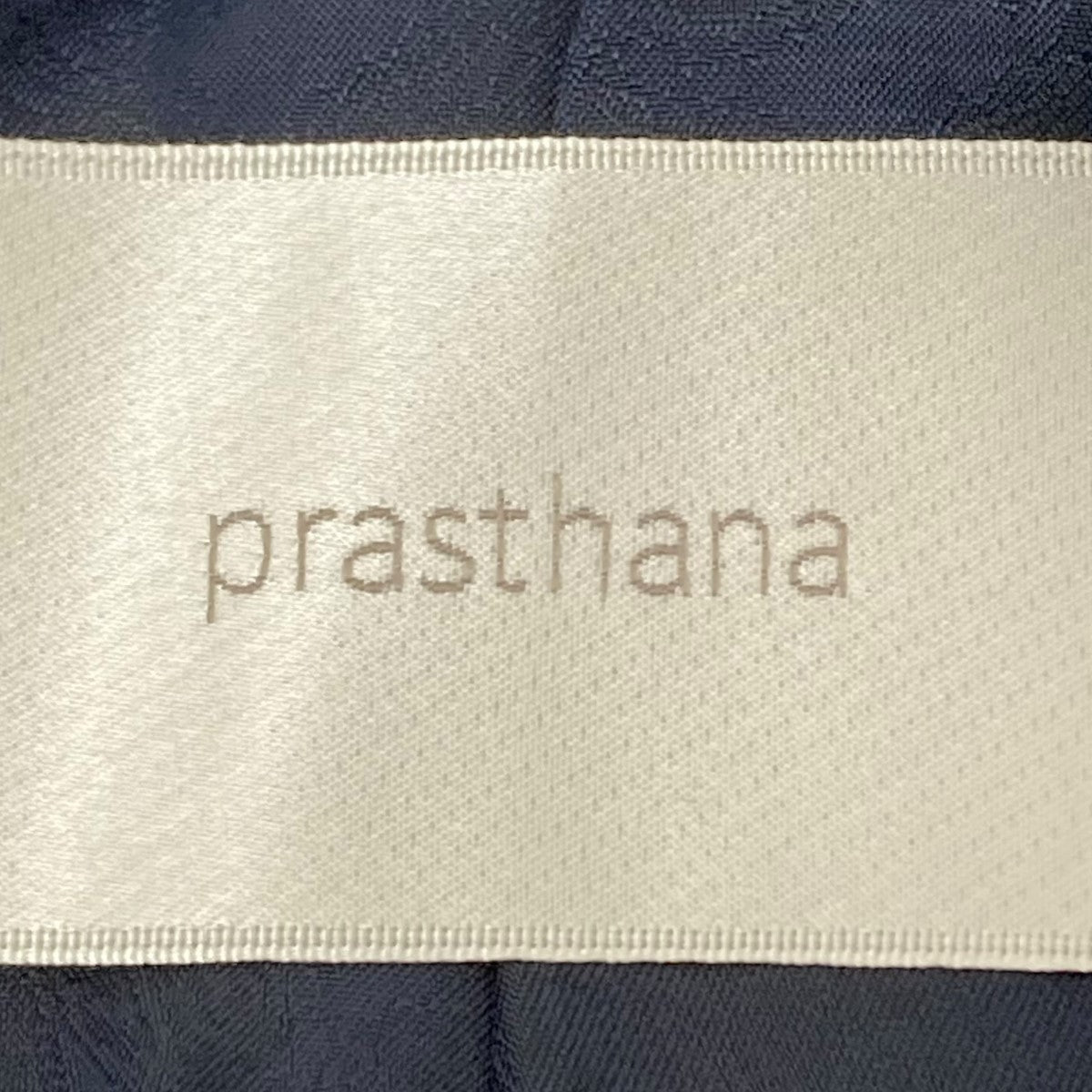 prasthsna(プラスターナ) LC1 Lapelless Jacket ラペルレスジャケット ...