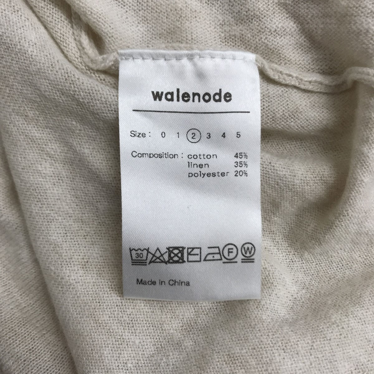 walenode(ウェルノード) スキッパーポロシャツ wn20-8ss078-kw