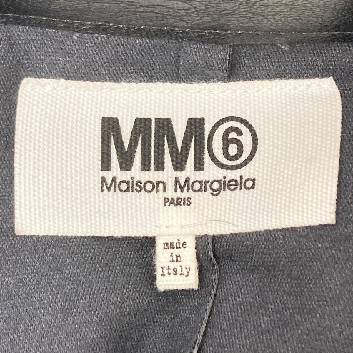 MM6 Maison Margiela(マルタンマルジェラ) レザーシャツ 52NC009845398 ...