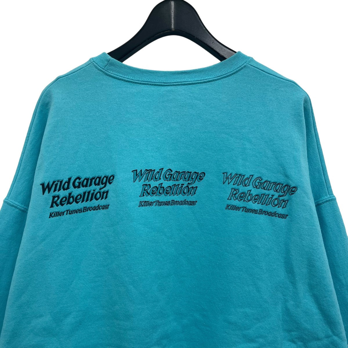 TIFFANY RECORDS×WACKO MARIA(ティファニーレコーズ×ワコマリア) REW NECK SEWAT SHIRT(TYPE-1)  スウェット