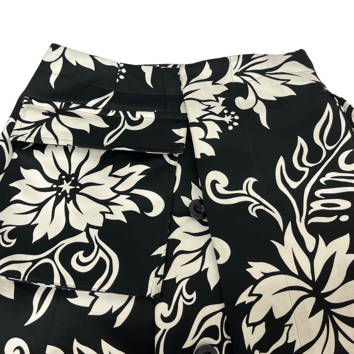 sacai(サカイ) 2024SS Floral Print Skirt フローラルプリントスカート 