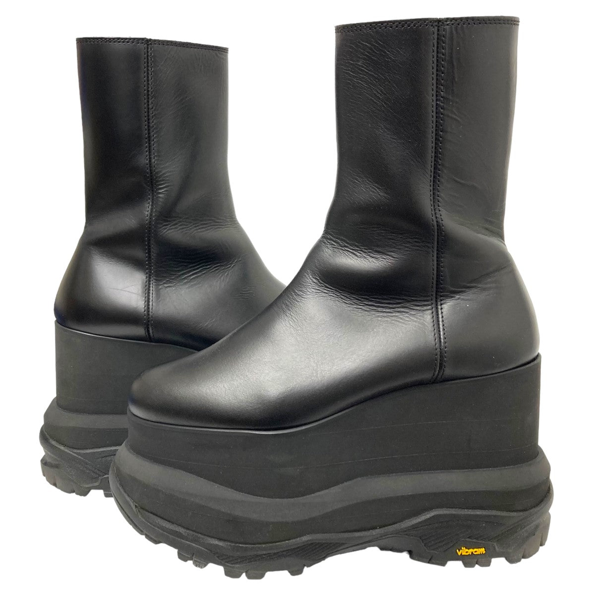 sacai(サカイ) 2024SS Ankle Boots ブーツ 24-07312 ブラック サイズ 23｜【公式】カインドオルオンライン  ブランド古着・中古通販【kindal】