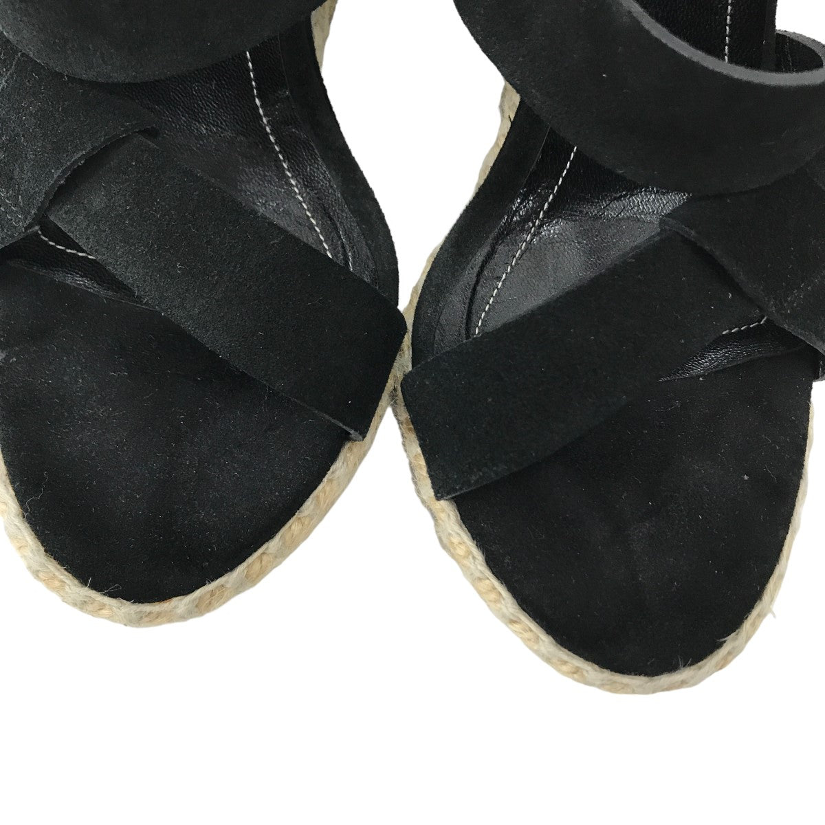 BALENCIAGA(バレンシアガ) ウェッジソールサンダル ブラック サイズ 37  