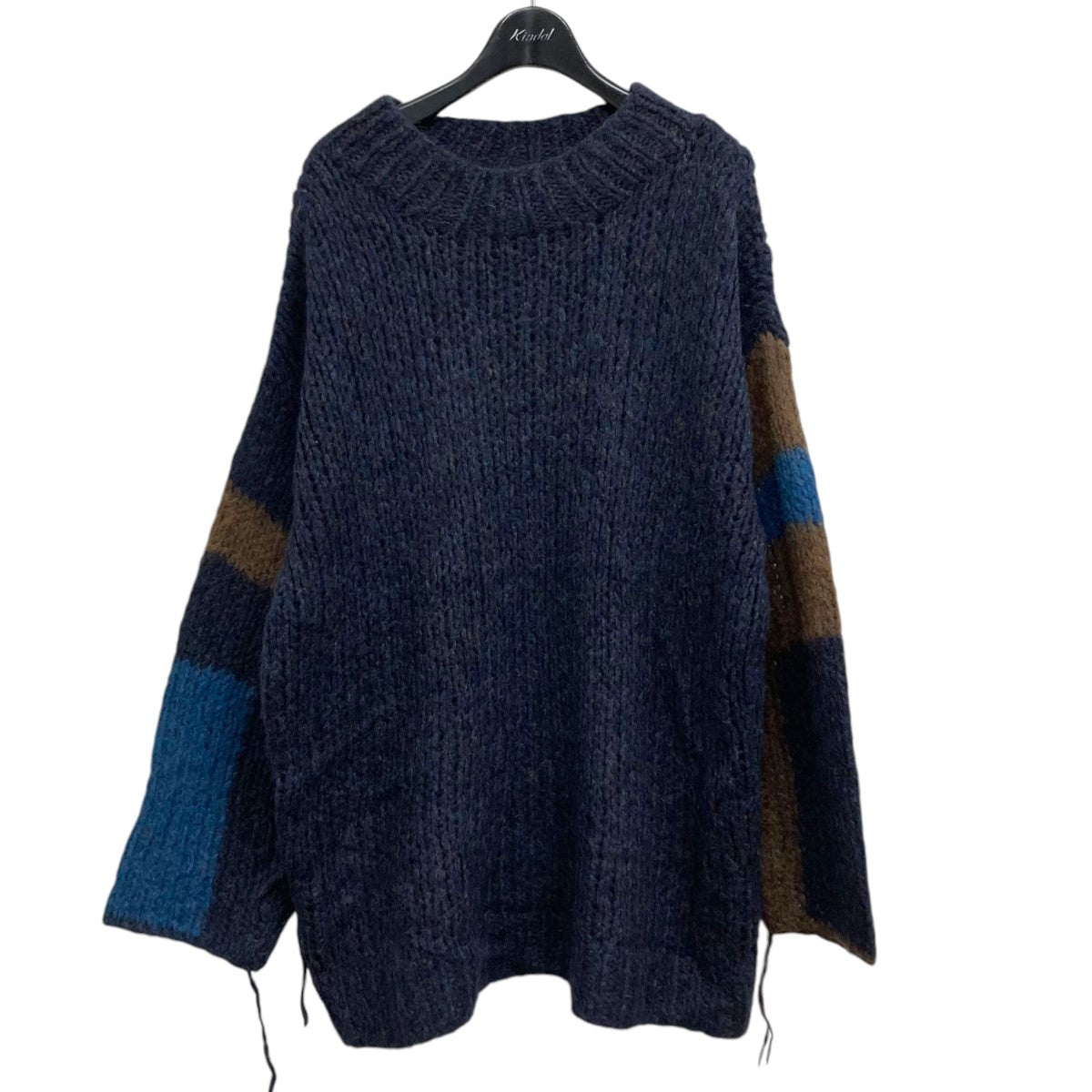 UNUSED(アンユーズド) Hand-Kniting Sweater ハンドニット US1321 ネイビー サイズ  2｜【公式】カインドオルオンライン ブランド古着・中古通販【kindal】