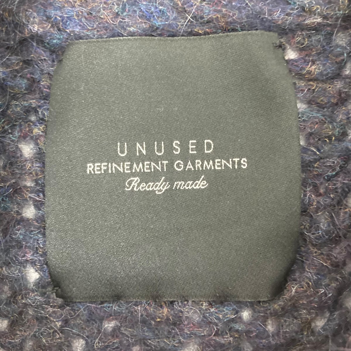 UNUSED(アンユーズド) Hand-Kniting Sweater ハンドニット US1321 ネイビー サイズ  2｜【公式】カインドオルオンライン ブランド古着・中古通販【kindal】