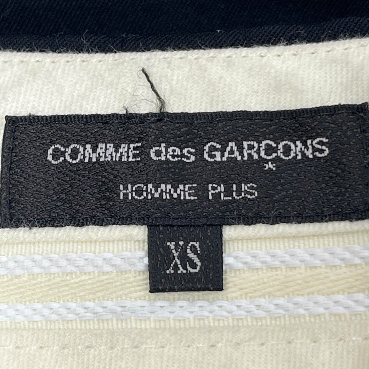 COMME des GARCONS HOMME PLUS(コムデギャルソンオムプリュス) ウールギャバスラックスパンツ PZ-P003 ブラック  サイズ XS｜【公式】カインドオルオンライン ブランド古着・中古通販【kindal】