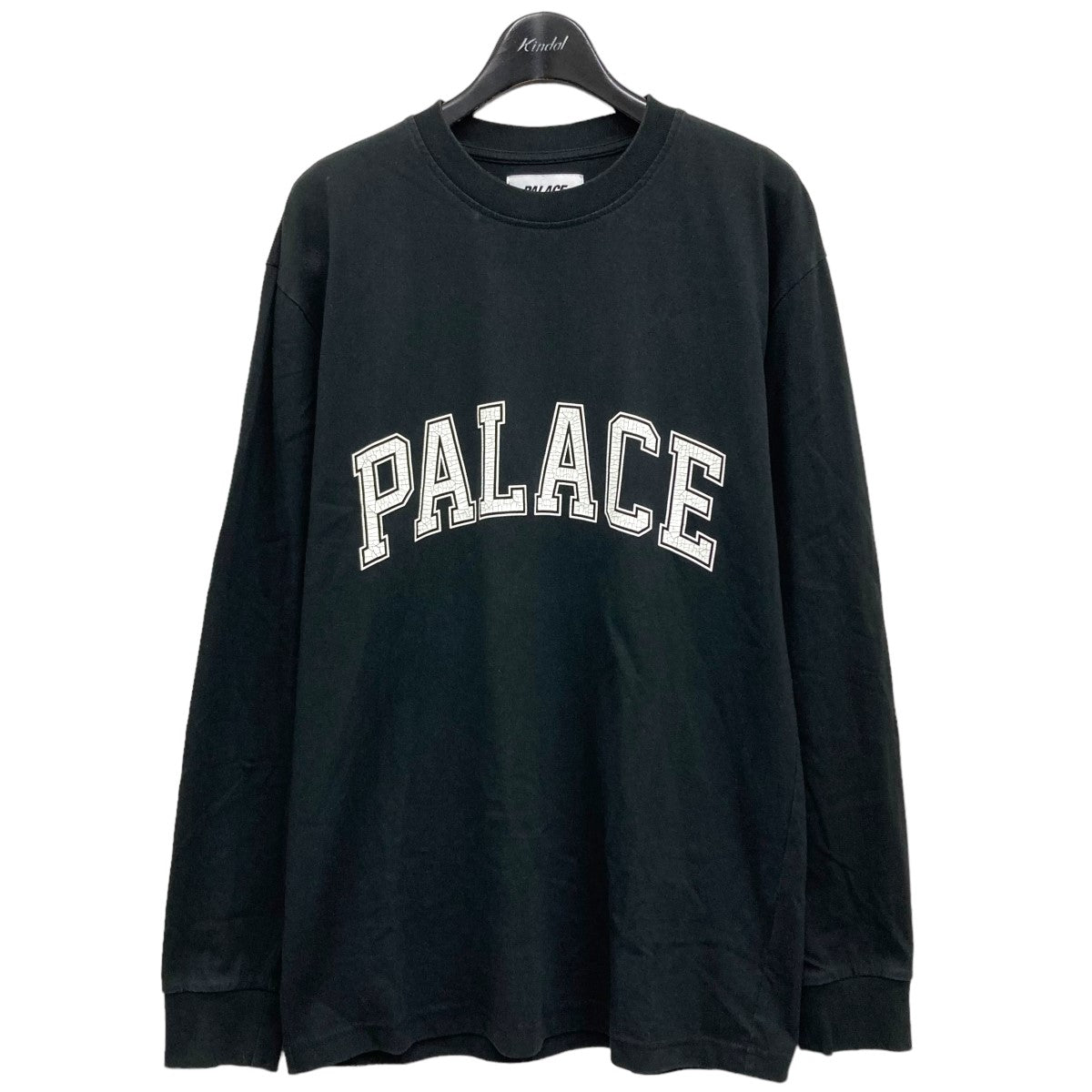 PALACE(パレス) CRACK ME UP DROP SHOULDER LONGSLEEVEロングスリーブTシャツ ブラック サイズ  M｜【公式】カインドオルオンライン ブランド古着・中古通販【kindal】