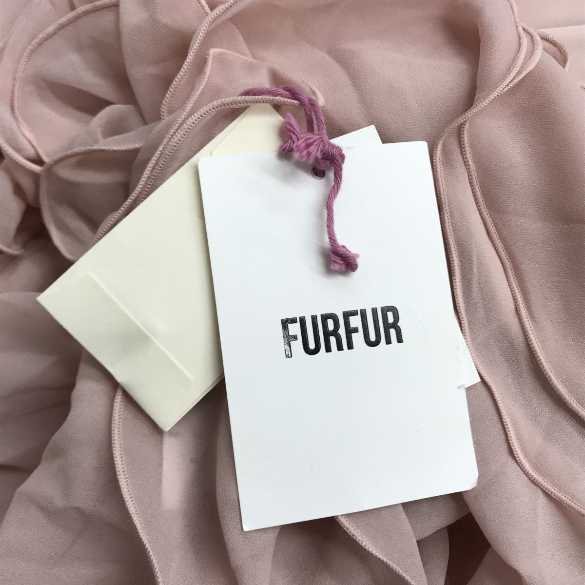 新品 未使用 FURFUR ファーファー 花柄 フリル キャミソール