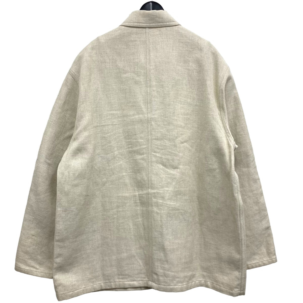 AURALEE(オーラリー) LINEN COTTON DOUBLE FACE BIG COVER-ALL ジャケット