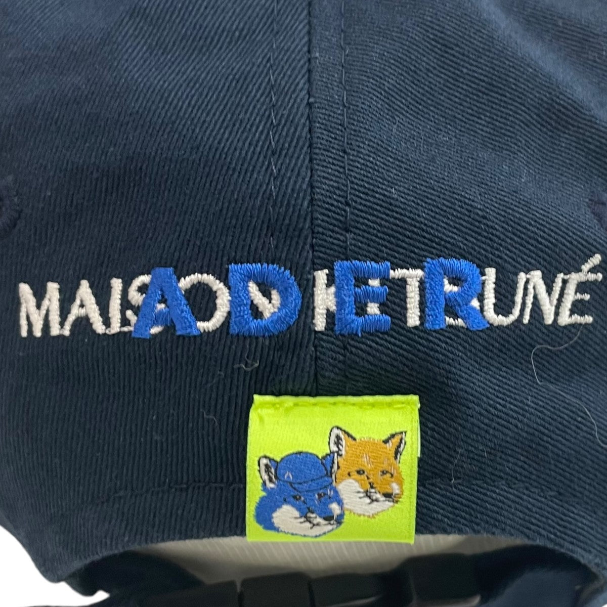 ADER error×MAISON KITSUNE(アーダーエラー×メゾンキツネ) キャップ