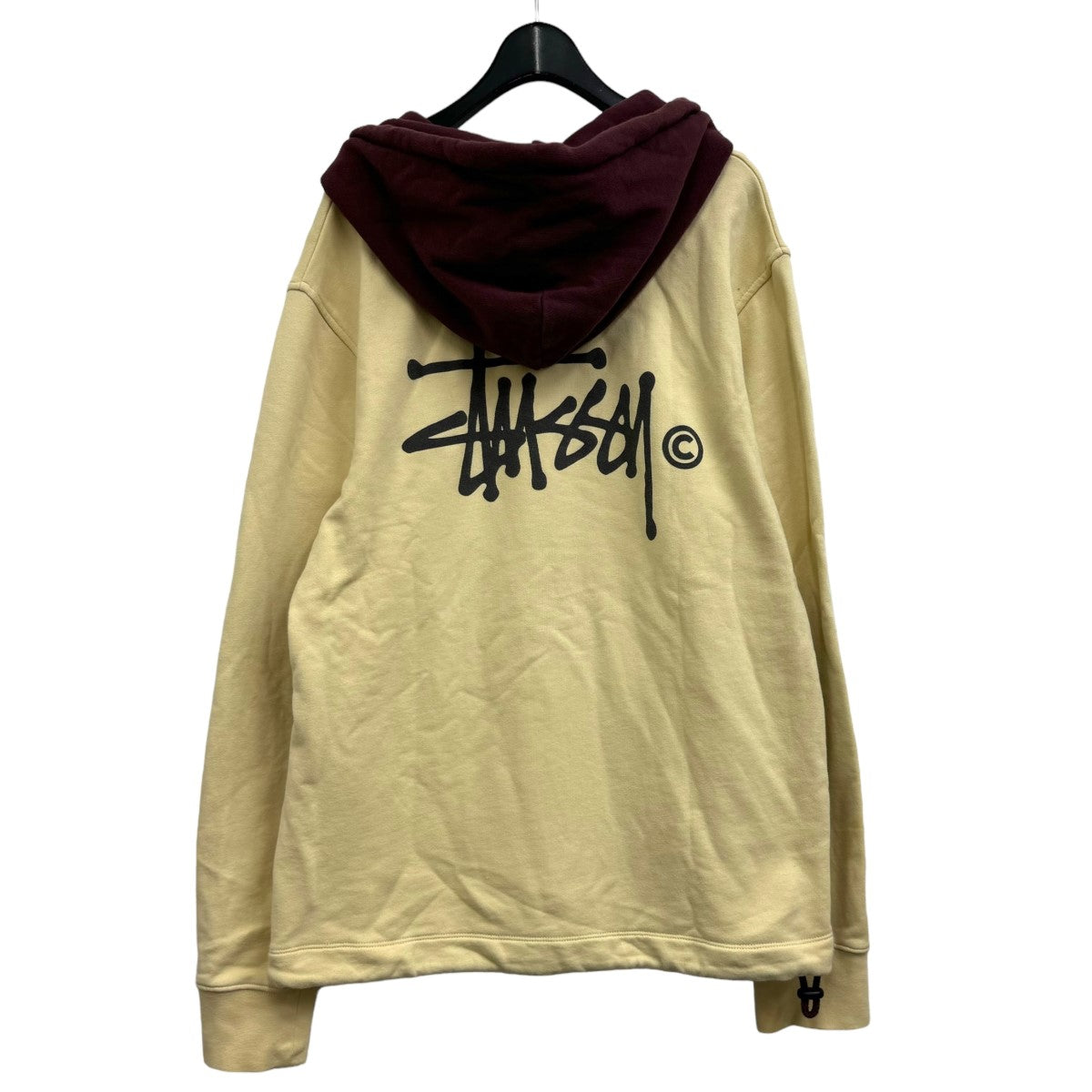 stussy パーカー コレクション ベージュ