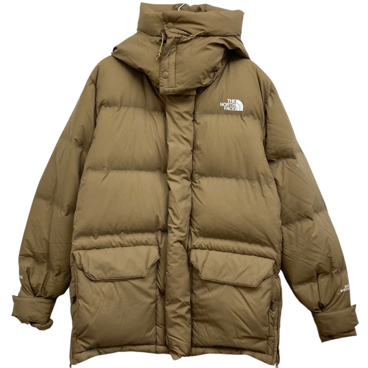 HYKE×THE NORTH FACE WS Big Down Jacket ダウンジャケット NDW984HY タン サイズ M｜【公式】カインドオルオンライン  ブランド古着・中古通販【kindal】