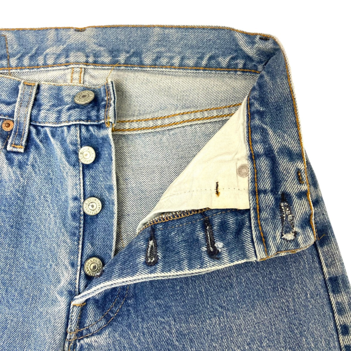 LEVI'S(リーバイス) 80s501デニムパンツ ライトブルー サイズ