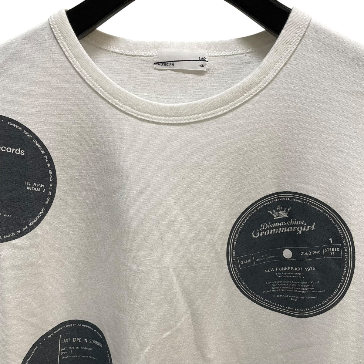 LAD MUSICIAN DALプリントTシャツ46オフホワイトPilカットソー 8072000074574_1.jpg