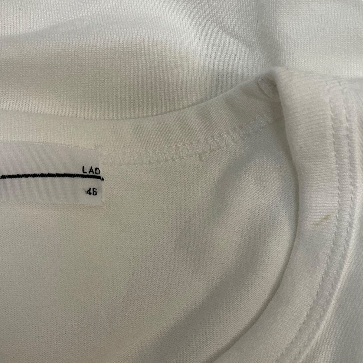 LAD MUSICIAN DALプリントTシャツ46オフホワイトPilカットソー LAD MUSICIAN(ラッドミュージシャン) Tシャツ ホワイト サイズ